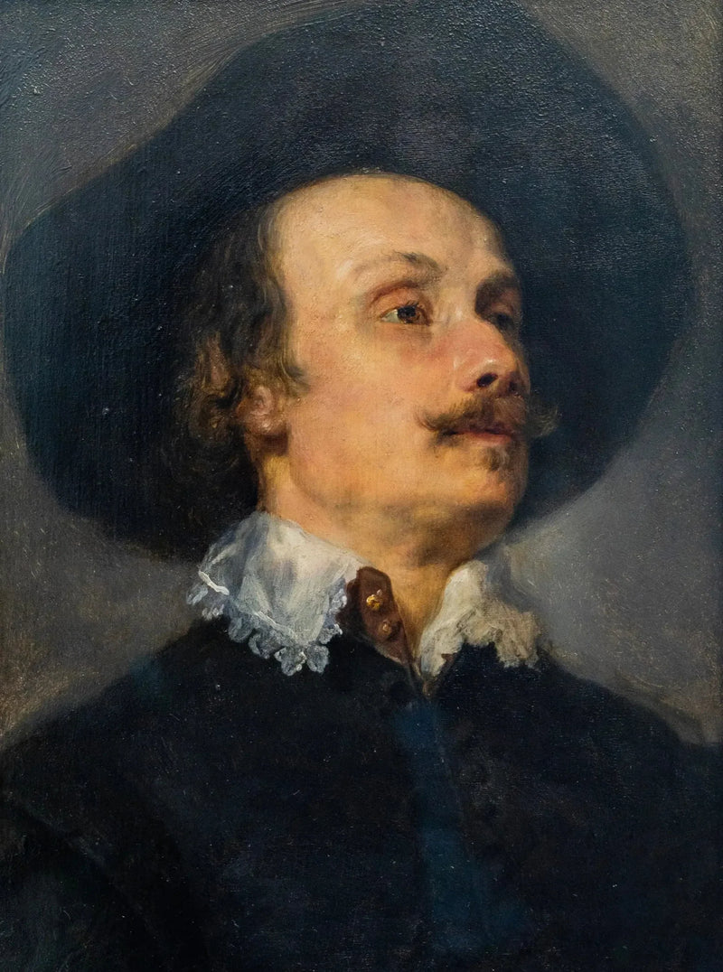 Portrait of the painter Pieter Snayers - Antoine van Dyck