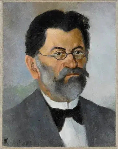 Portrait of the artist's father - Kazimir Malevich