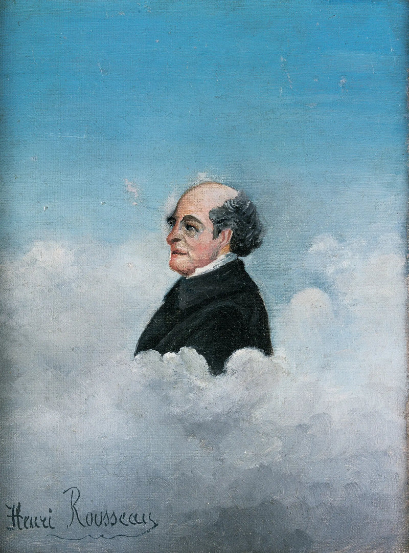 Portrait of the artist's father - Henri Rousseau