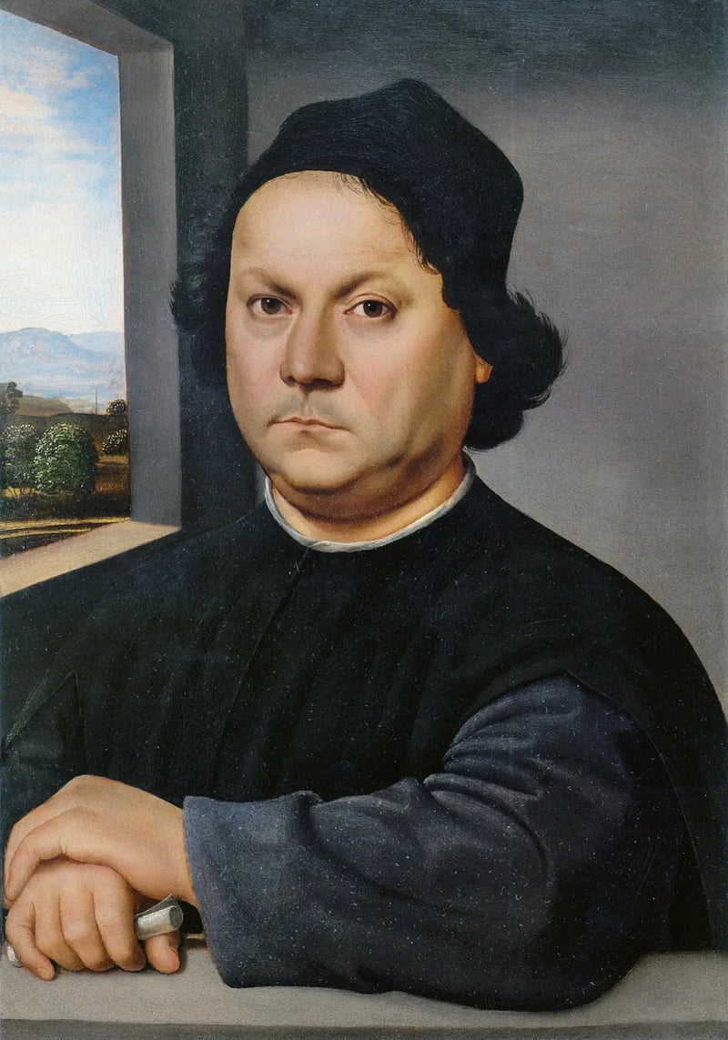Portrait of Perugino - Raphael Sanzio