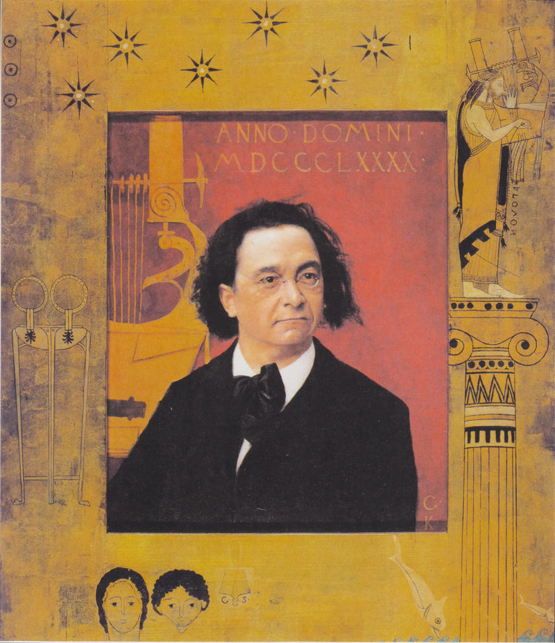 Portrait of the pianist Joseph Pembauer - Gustav Klimt