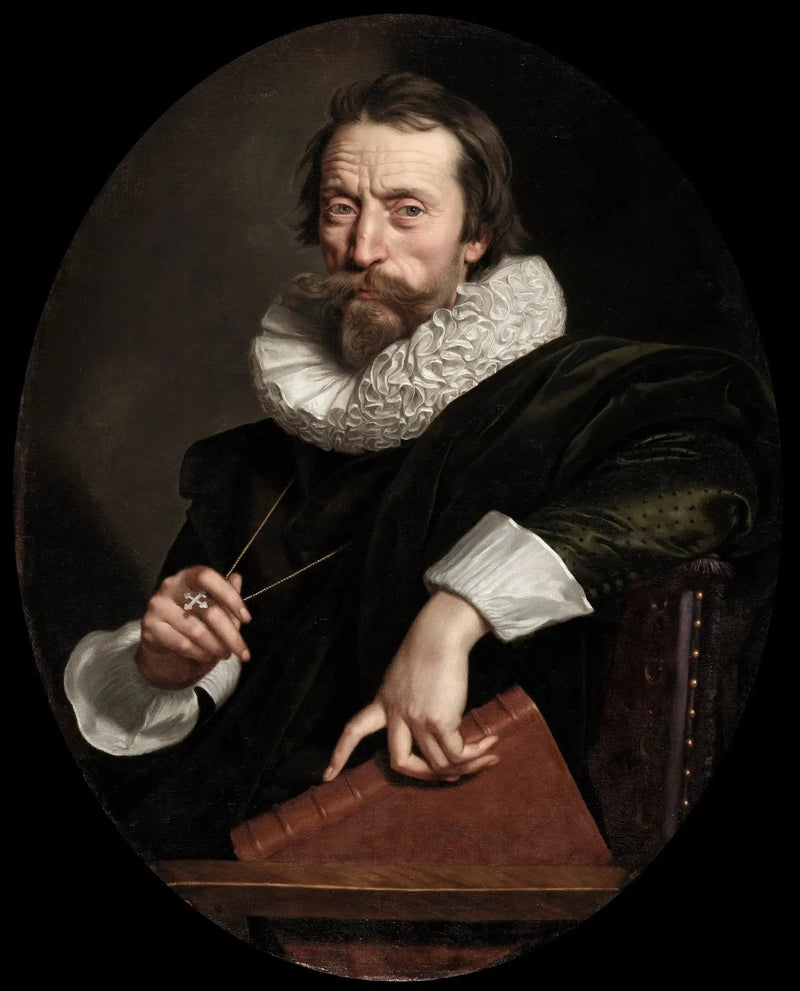 Portrait of the Italian poet Giambattista Marino - Frans Pourbus the Younger