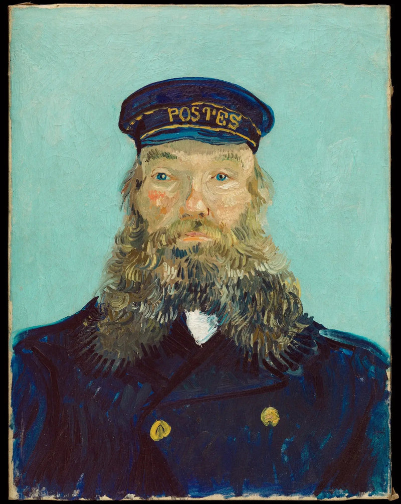 Portrait of the Postman Joseph Roulin - Vincent van Gogh