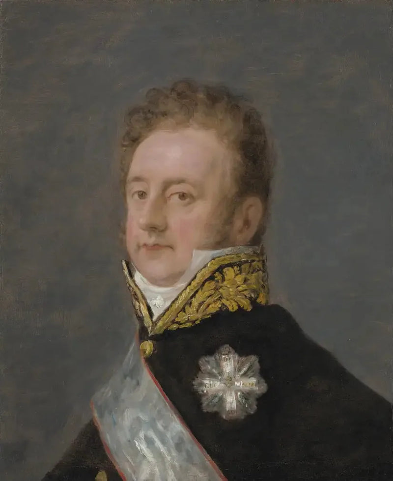 Portrait of Prince Aloys Wenzel von Kaunitz-Rietberg - Francisco de Goya