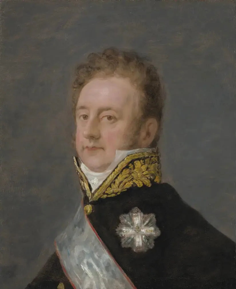 Portrait of Prince Aloys Wenzel von Kaunitz-Rietberg - Francisco de Goya