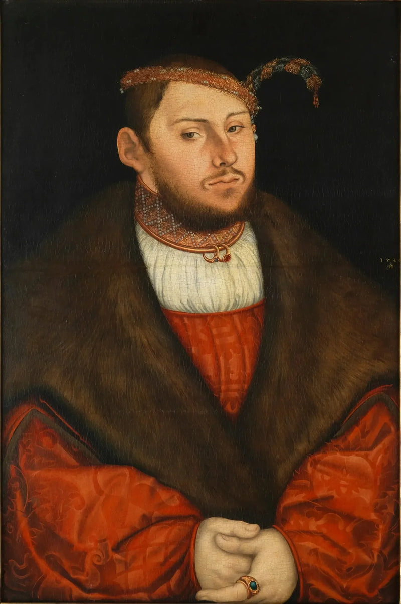 Portrait of the Elector Prince Johann Friedrich - Lucas Cranach the Elder