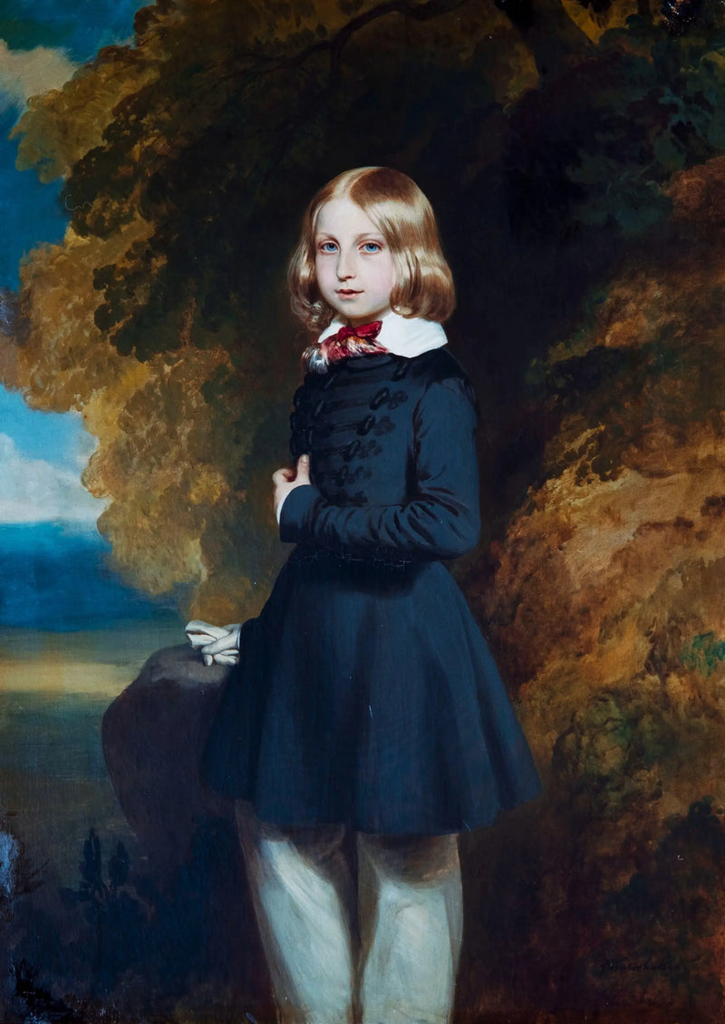 Portrait of Prince Philippe, Count of Flanders - Franz Xaver Winterhalter