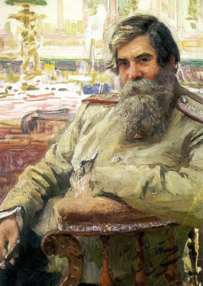 Portrait of the psychiatrist and neurologist V. M. Bekhterev (1913) - Ilya Repin
