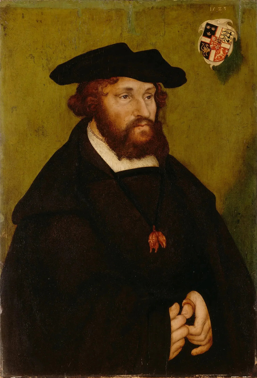 Portrait of King Christian II of Denmark - Lucas Cranach the Elder
