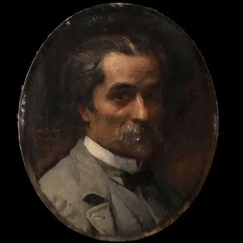 Portrait of the sculptor Aimé Millet - Léon Bonnat