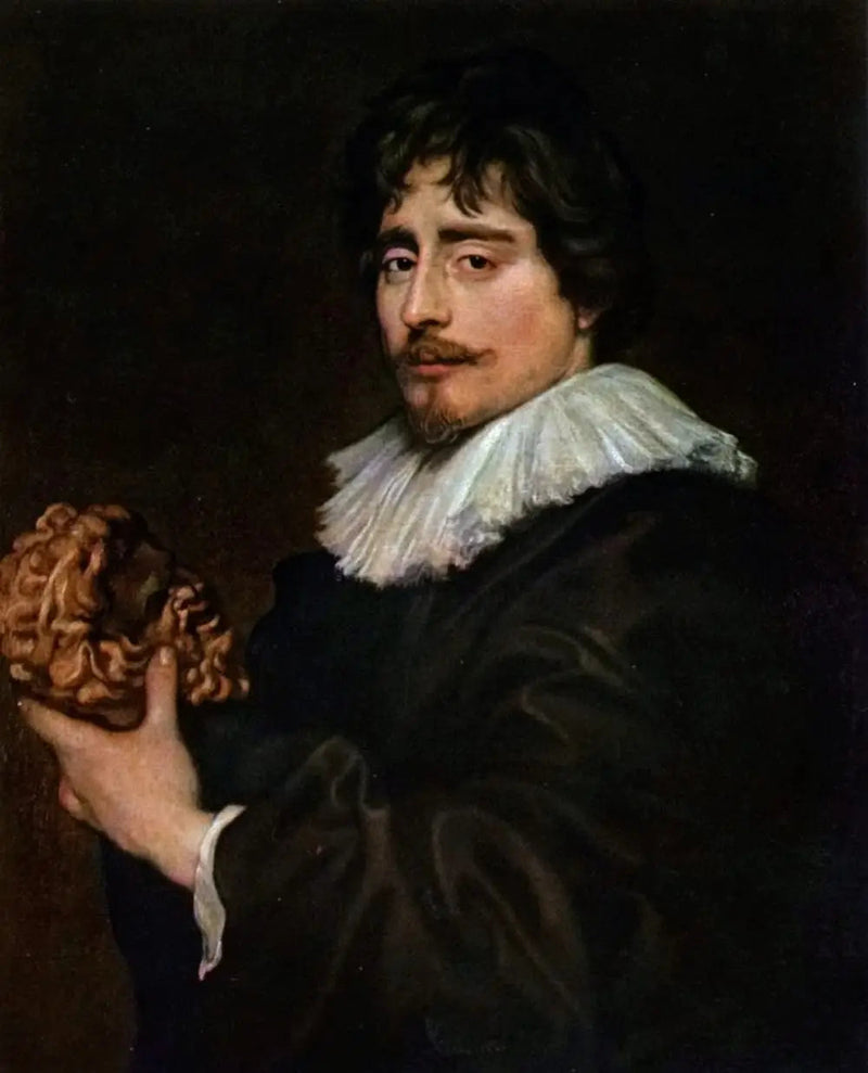 Portrait of the sculptor François Duquesnoy - Antoine van Dyck
