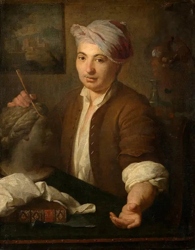 Portrait of the sculptor Pierre Lucas - Pierre Subleyras