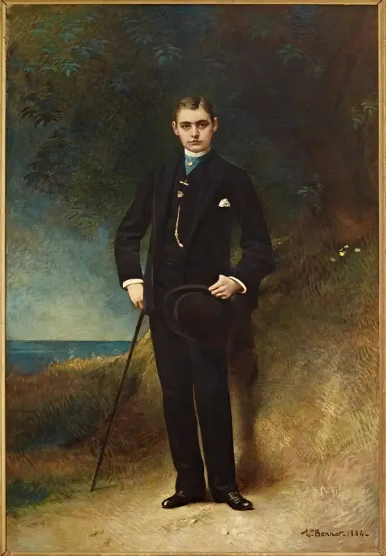 Portrait of Senator Leland Stanford - Léon Bonnat