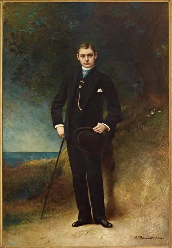 Portrait of Senator Leland Stanford - Léon Bonnat
