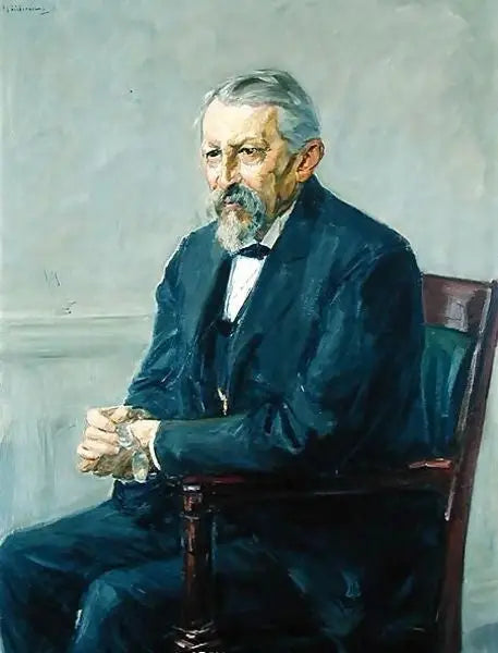 Portrait of zoologist Hermann Strebel - Max Liebermann