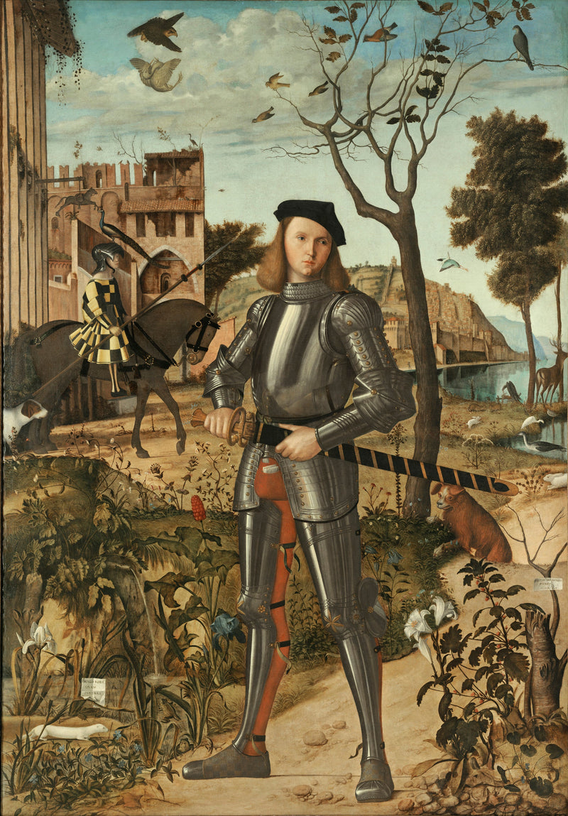 Portrait of a Knight - Vittore Carpaccio