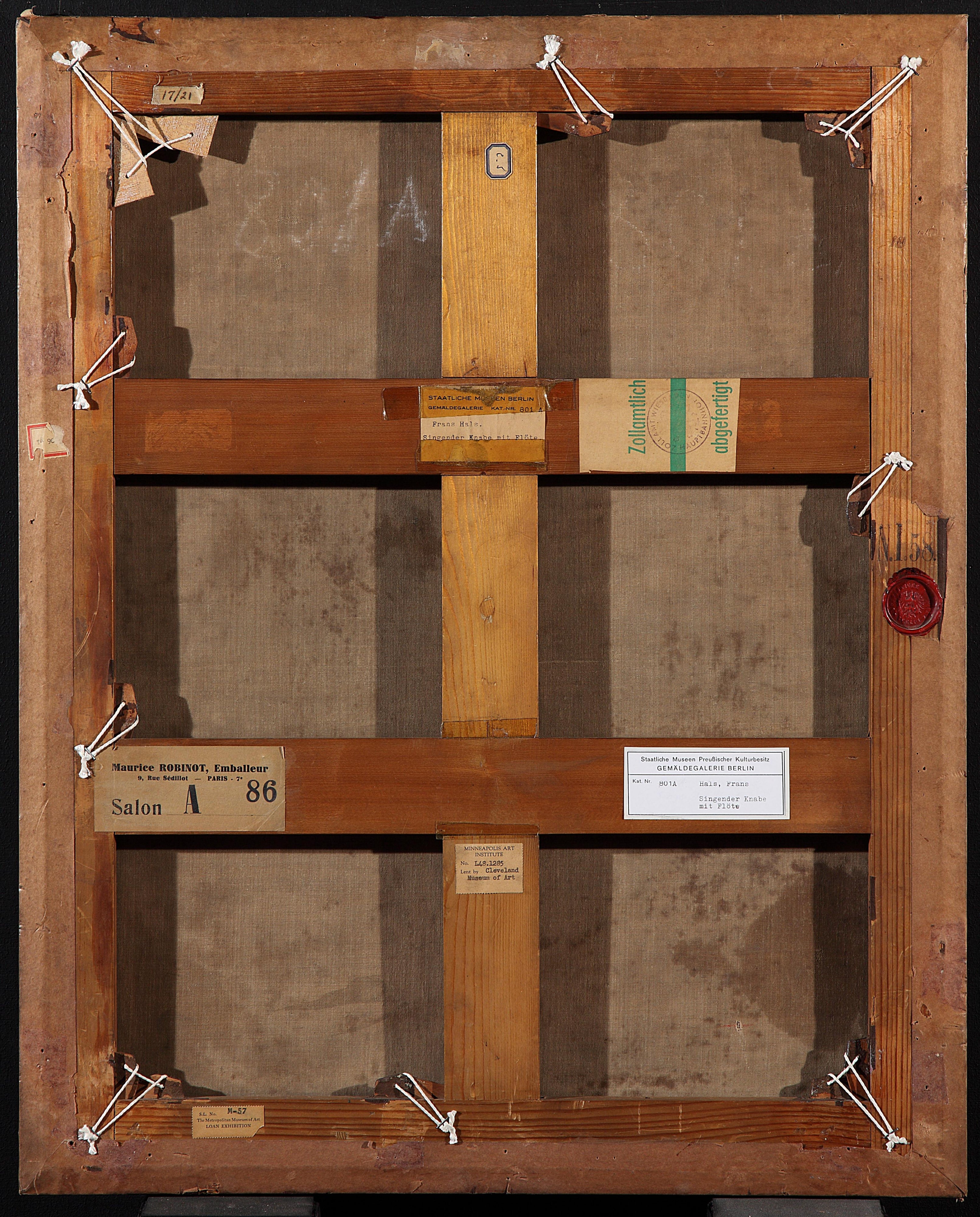 Portrait d’un garçon avec une flûte - Frans Hals - Alpha Reproduction