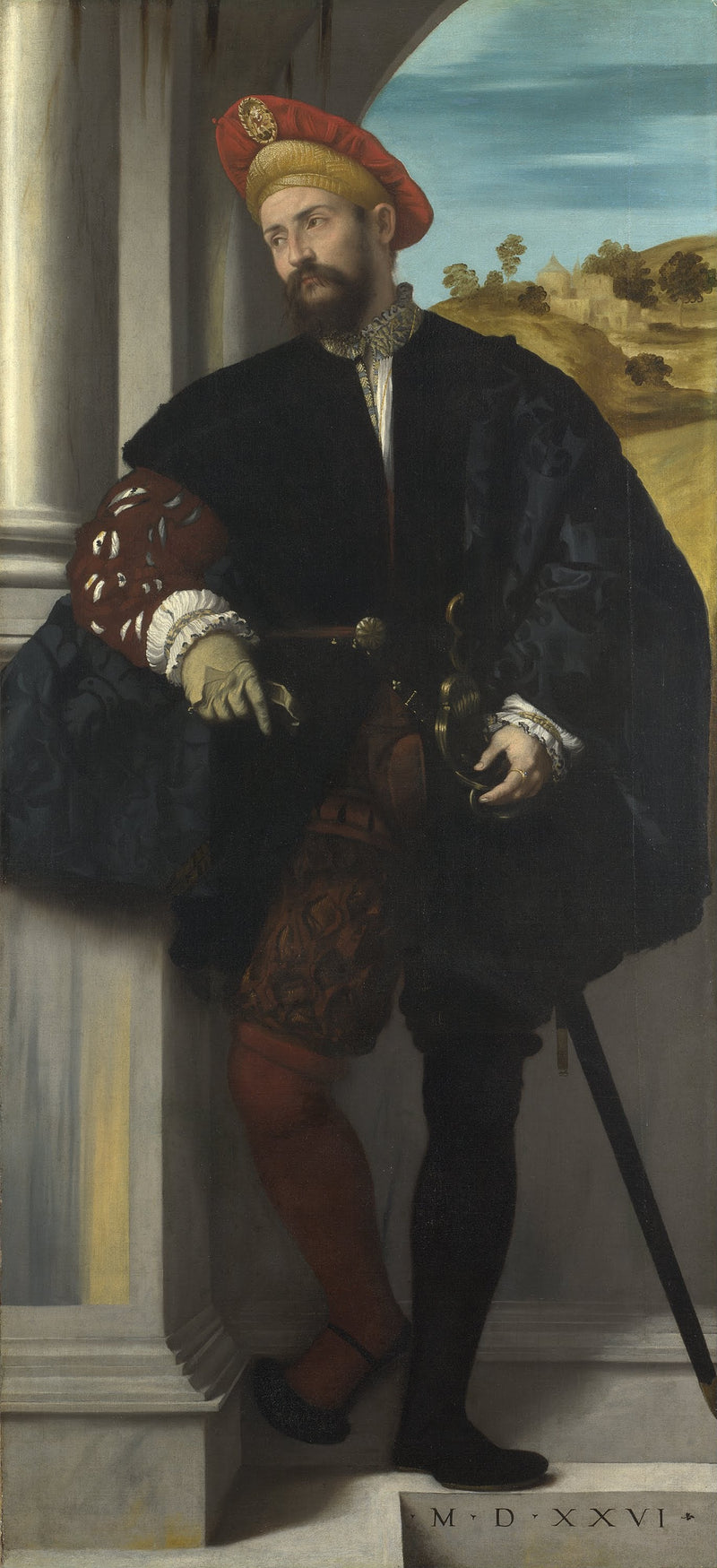 Portrait of a Gentleman - Alessandro Bonvicino