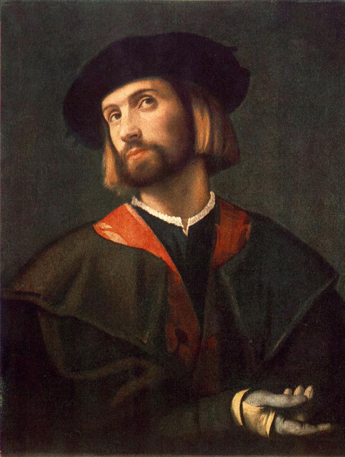 Portrait of a Man - Alessandro Bonvicino