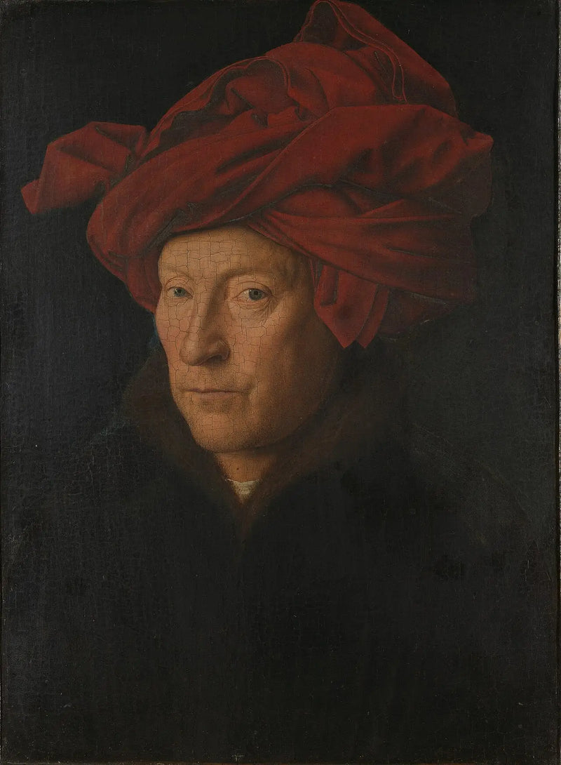 Portrait of a Man (Self-Portrait?) - Jan van Eyck