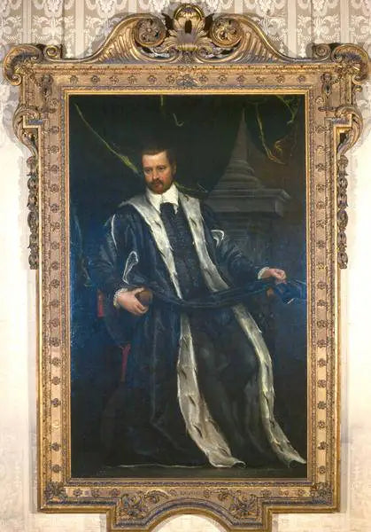 Portrait of a man from the Soranzo family in a senator's robe - Paul Véronèse