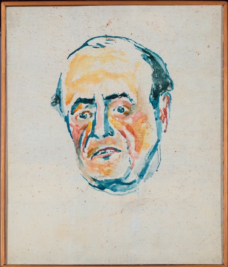 Portrait of a Man - Edvard Munch