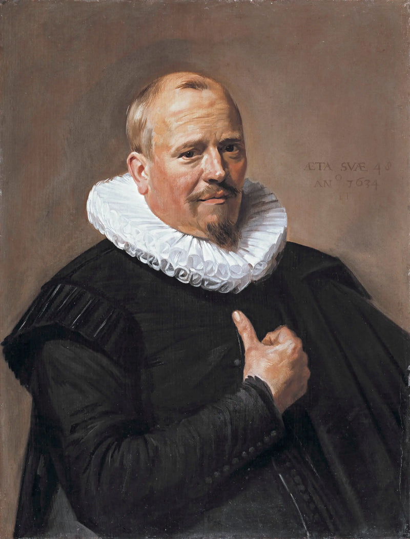 Portrait of an Unknown Man - Frans Hals