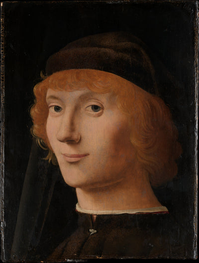 Portrait d’un jeune homme - Antonello de Messine - Alpha Reproduction