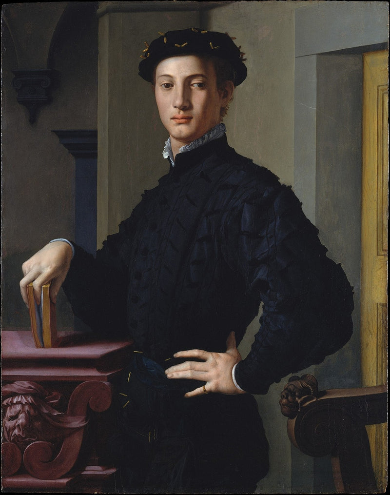 Portrait of a Young Man - Bronzino