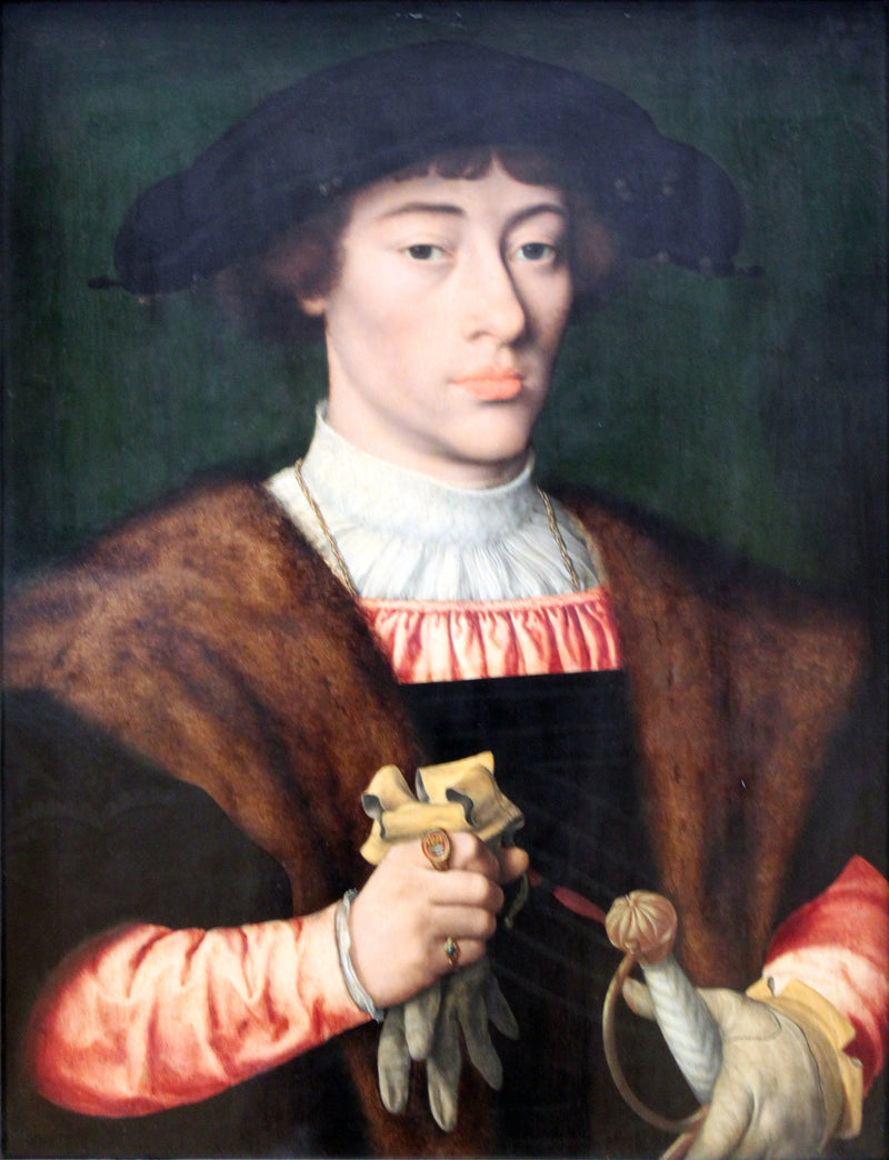 Portrait of a Young Man - Joos van Cleve