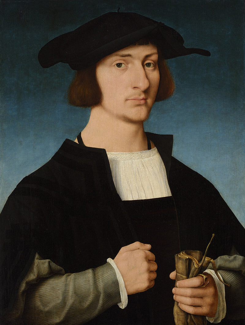 Portrait of a Young Man - Joos van Cleve
