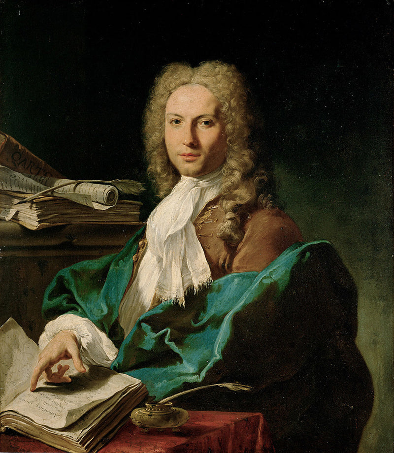 Portrait of a mathematician - Giovanni Battista Pittoni