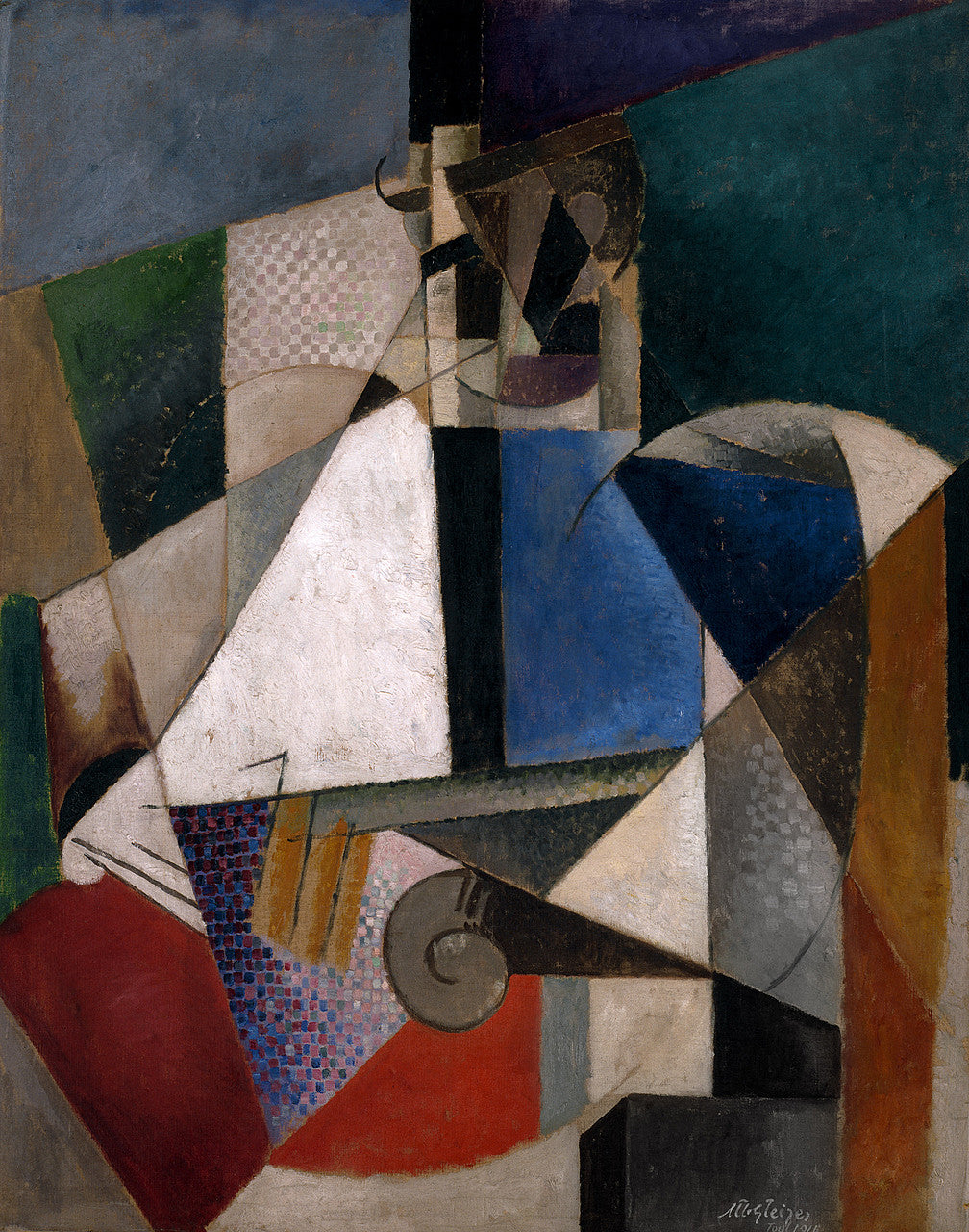 Portrait of a military doctor - Albert Gleizes