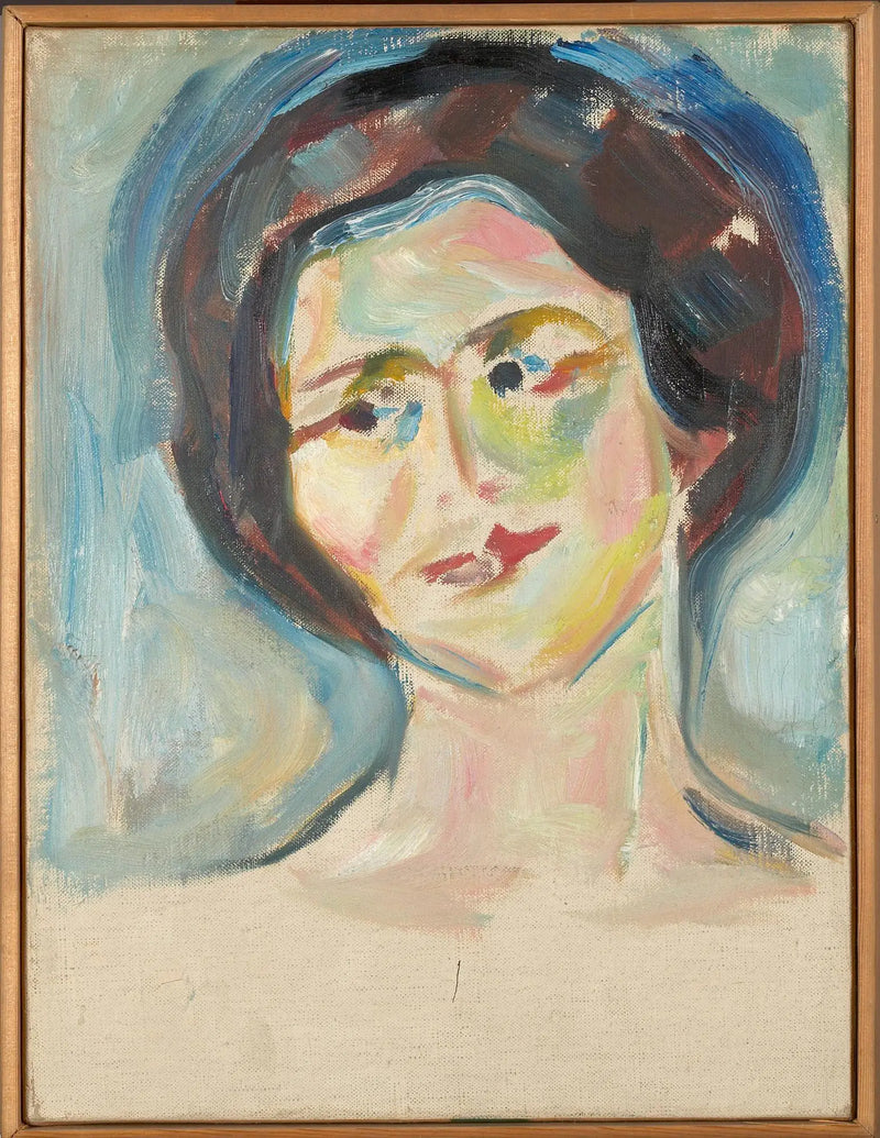 Portrait of a Model - Edvard Munch
