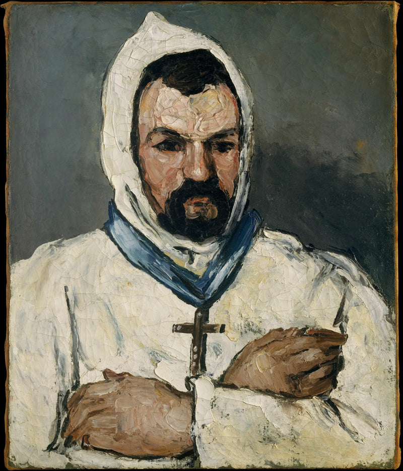 Portrait of a Monk - Paul Cézanne