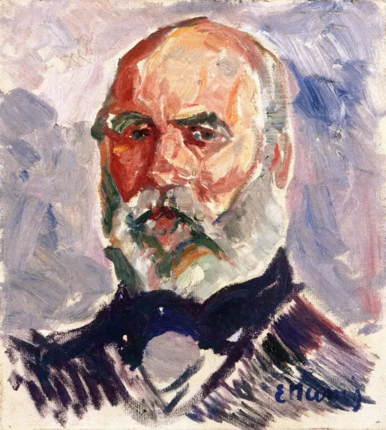 Portrait of an Old Man - Edvard Munch