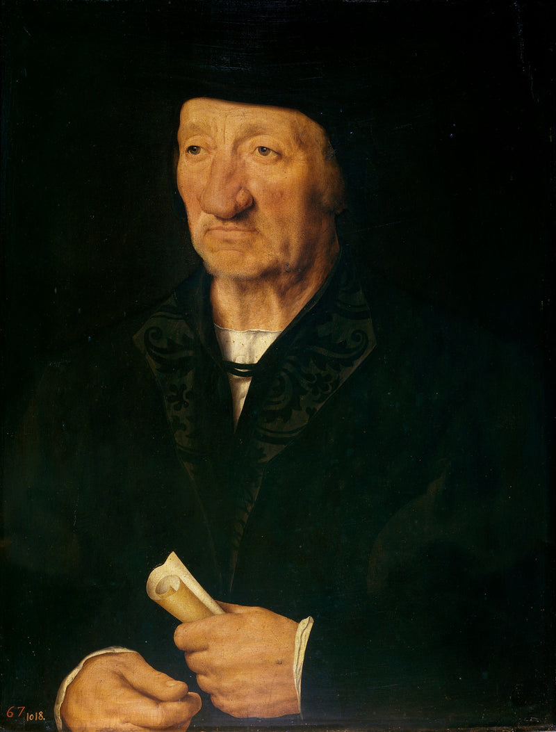 Portrait of an Old Man - Joos van Cleve