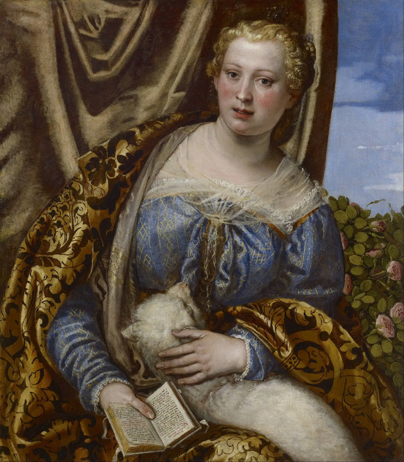 Portrait of a Lady as Saint Agnes - Paul Véronèse