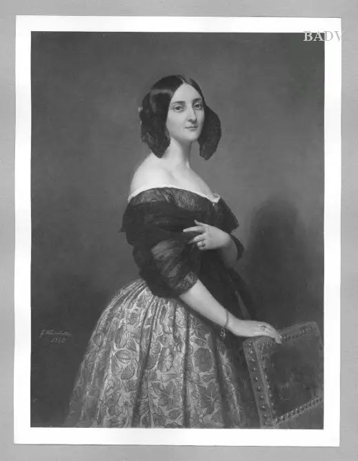 Portrait of a Lady - Franz Xaver Winterhalter