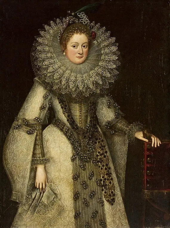 Portrait of a lady dressed in the Spanish style. - Frans Pourbus the Younger