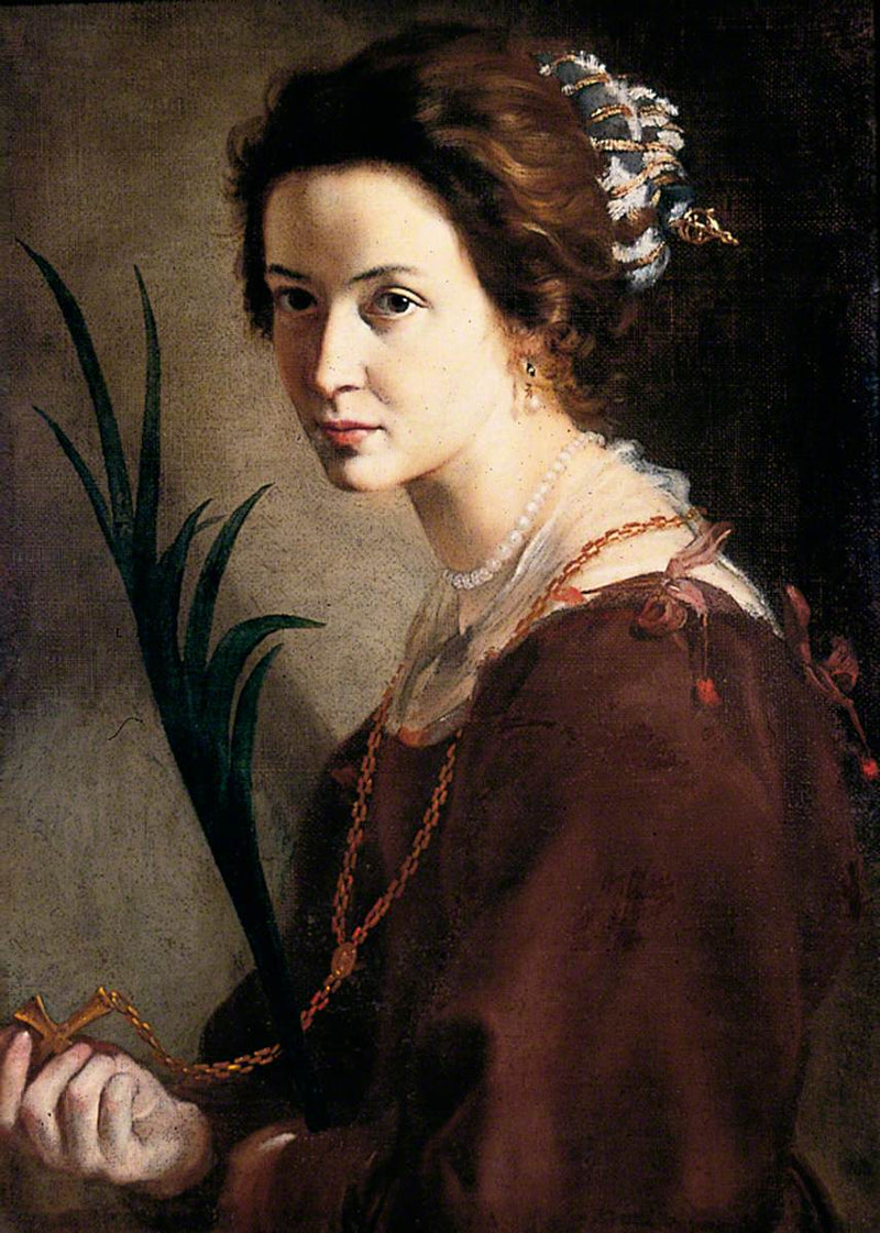 Portrait of an Unknown Lady as Saint Elizabeth - Alonso Cano
