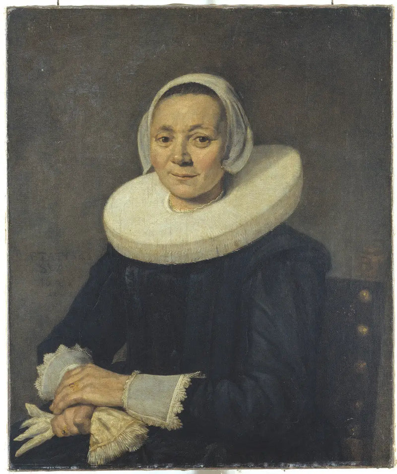 Portrait of a seated woman - Frans Hals