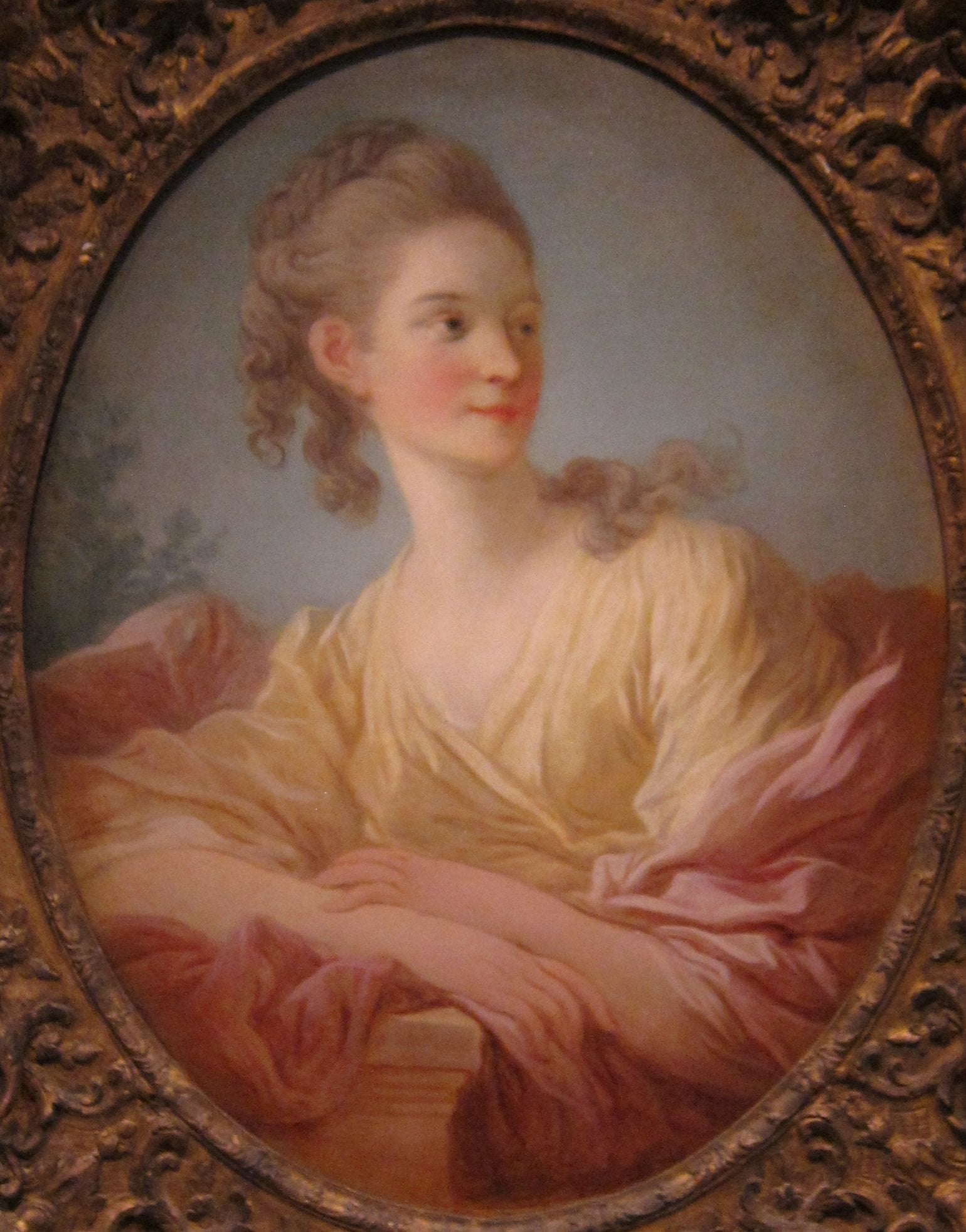 Portrait of a young woman, known as Gabrielle de Caraman, Marquise de la Fare - Jean-Honoré Fragonard