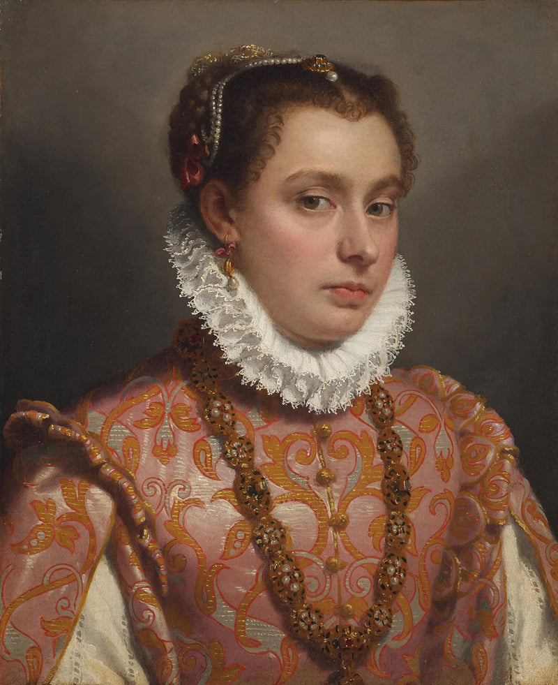 Portrait of a Young Woman - Giovanni Battista Moroni