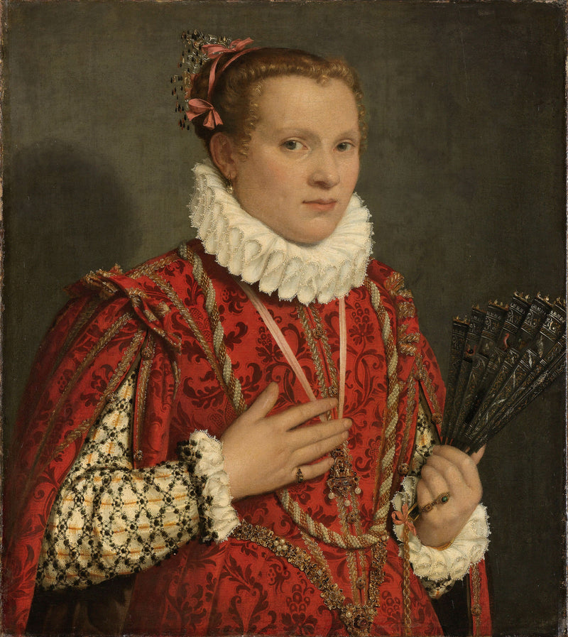 Portrait of a Young Woman - Giovanni Battista Moroni