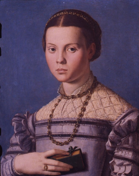 Portrait of a Young Unknown Woman - Bronzino