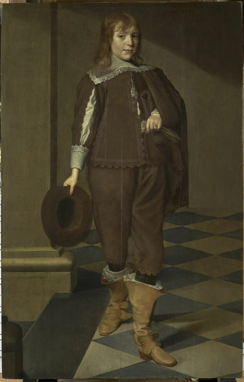 Portrait d'un enfant de douze ans - Wybrand Symonsz. de Geest
