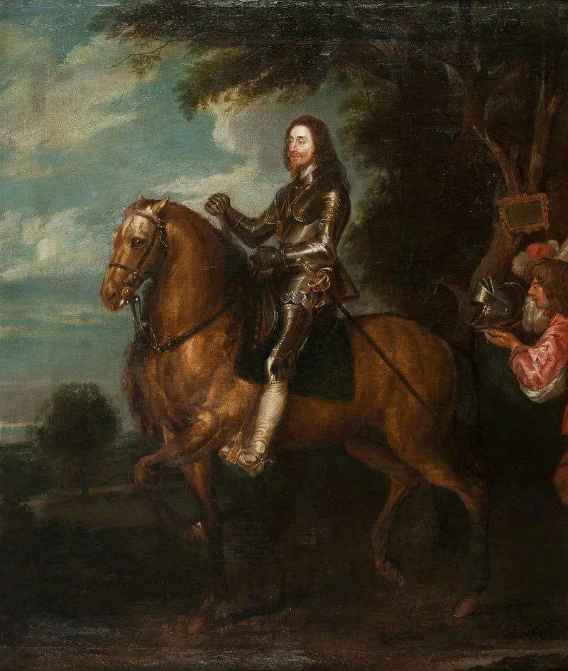 Equestrian Portrait of Charles I (1600-1649) - Antoine van Dyck