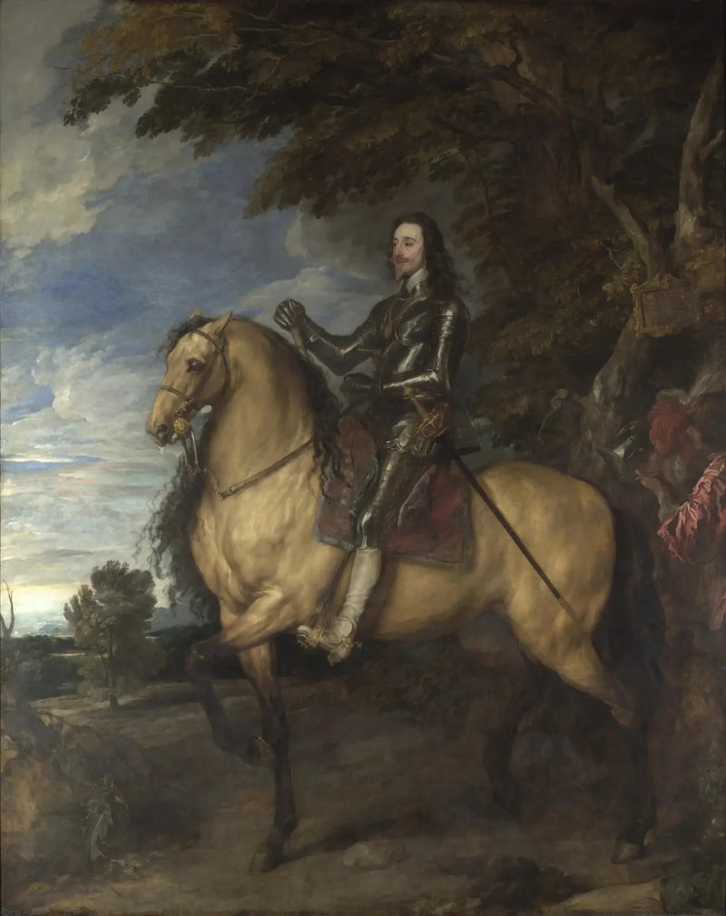 Equestrian Portrait of Charles I - Antoine van Dyck