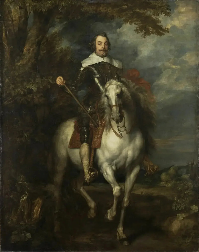Equestrian Portrait of Francisco de Moncada - Antoine van Dyck